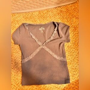Hollister Lace Baby tee